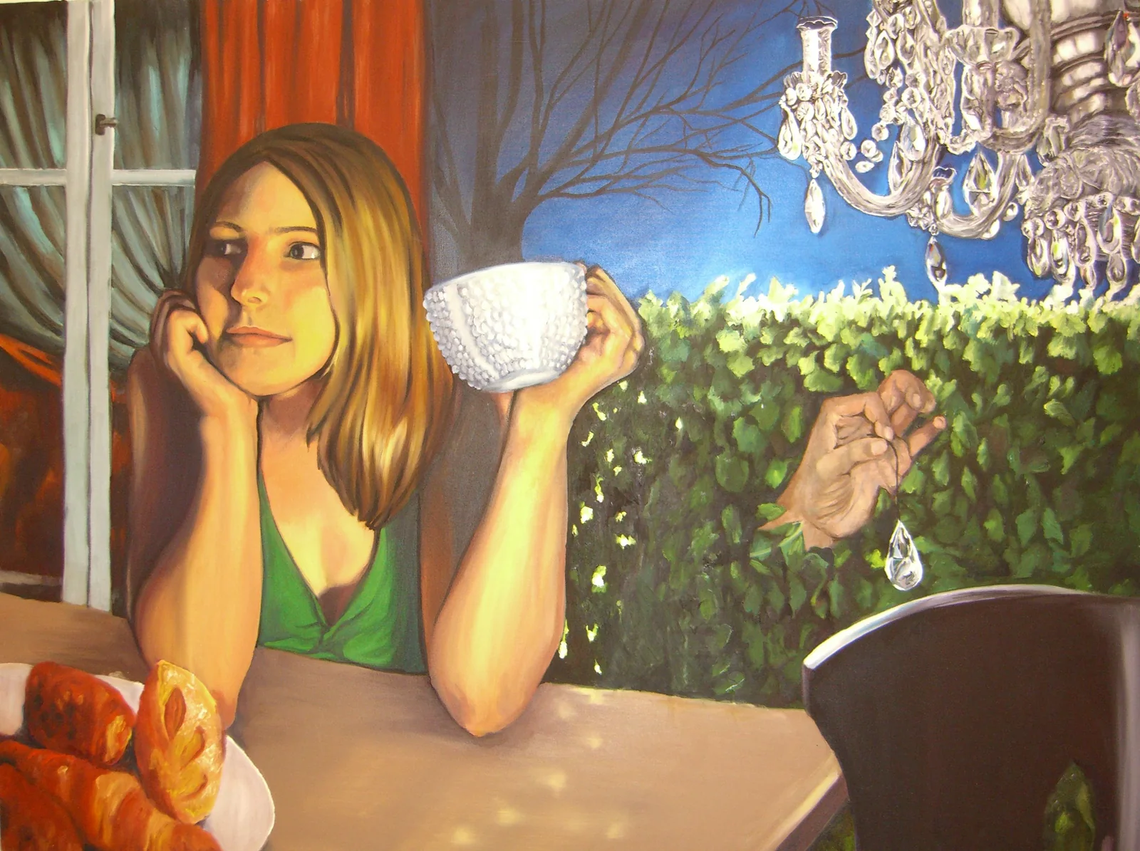 Emily’s Tea Party, 2007, by Somalee Banerjee