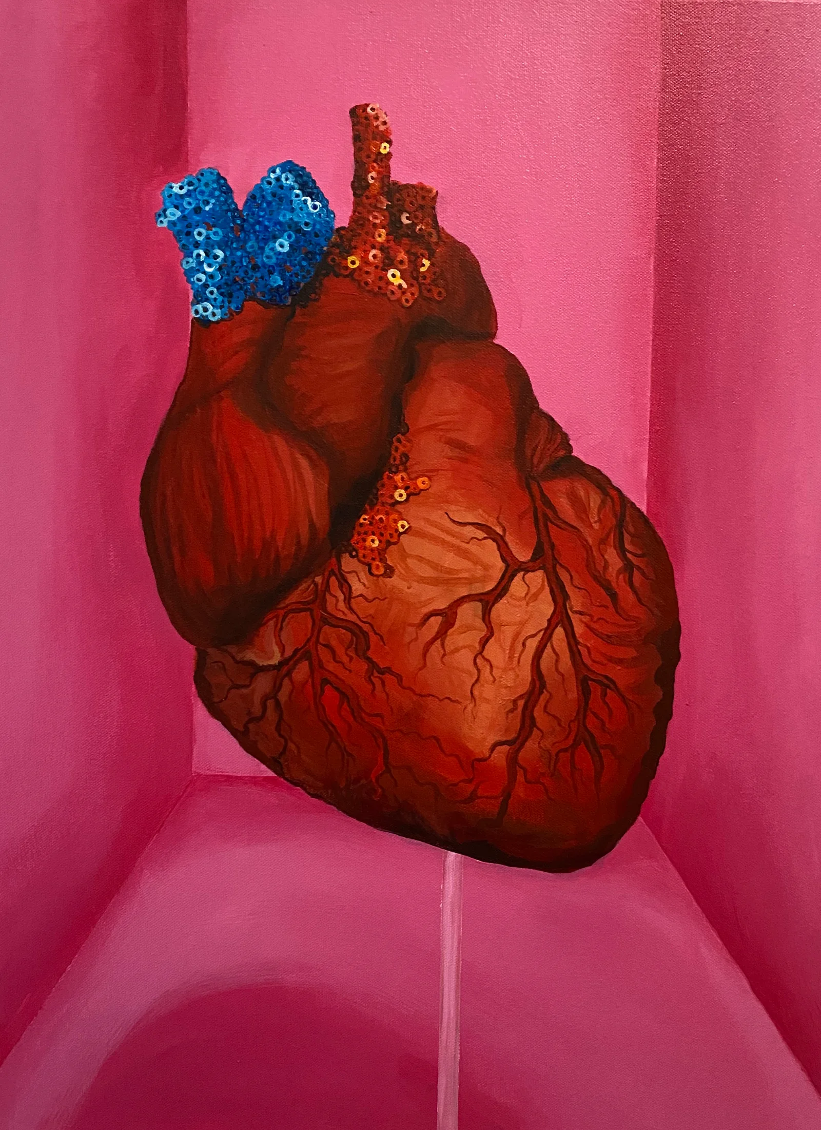 Heart, 2019, by Somalee Banerjee